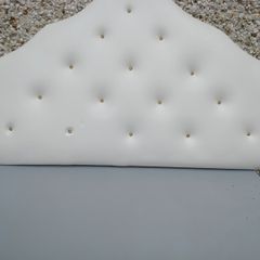 white headboard