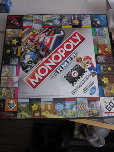 Mario Monopoly Gamer Mario Kart Board Game
