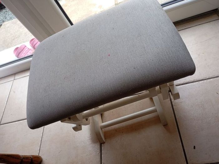 Rocking Chair and Footstool
