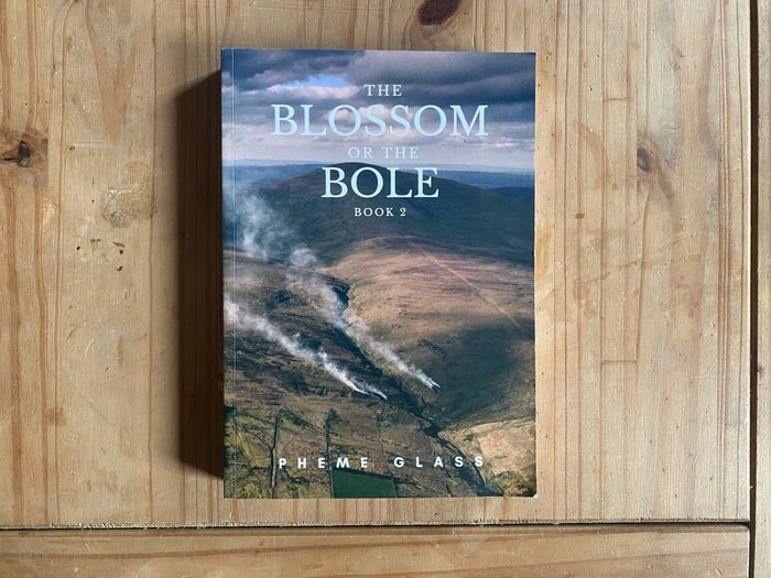 Pheme Glass SIGNED The Blossom or The Bole 2 Book