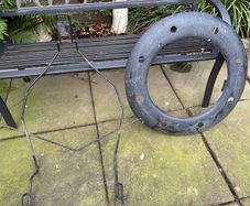 Duster Spare Wheel Cradle