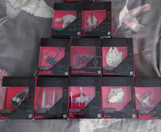 Star Wars Black Series Titanium DieCast Ships