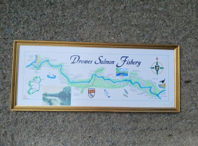 Drowes Salmon Fishery map