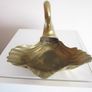 Brass Swan Figurine Trinket Dish Image 4