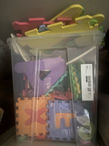 Alphabet play mat