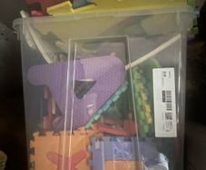 Alphabet play mat