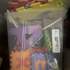 Alphabet play mat