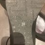 Marco Moreo Milano Black Swede Wedged Platform Shoes with ankle strap and lovely diamante detailS on toe and heels - Size 38 Image 6