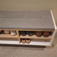 Shoe rack and seat