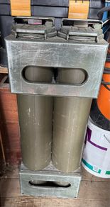 Military ammunition missile metal case