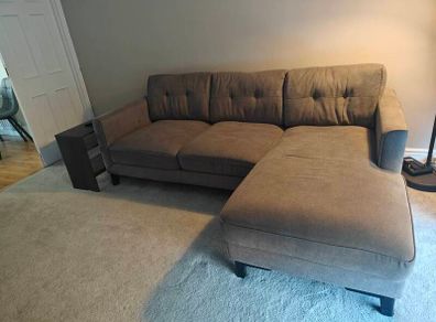 Excellent condition 3 seater L shape couch. Pick up Glenageary