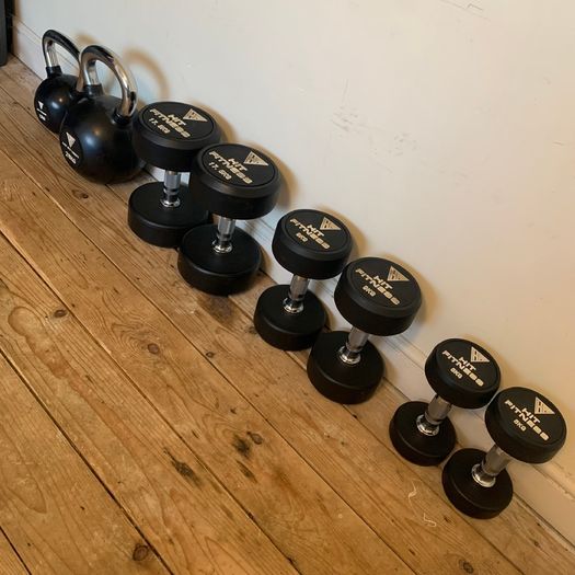 HIT Fitness Dumbbell & Kettlebell Bundle