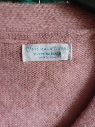 pink cropped cardigan