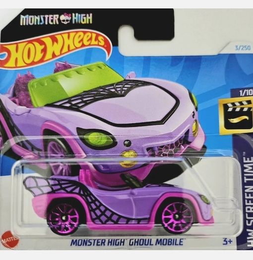 Hot Wheels 2024 Monster High Ghoul Mobile