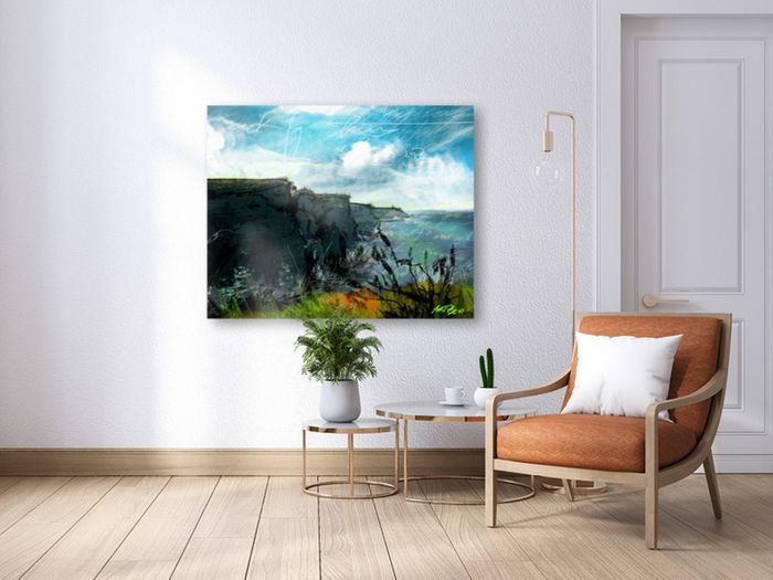 Cliffs of Moher Art Print