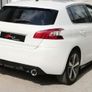 Peugeot 308 GTi exhaust tips. Image 3