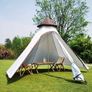 Lightweight waterproof double layers camping indian tipi tent yurt teepee tent for outdoor hiking (FREE SHIPPING) Image 3