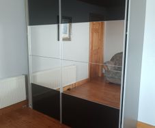 Double mirrored wardrobe