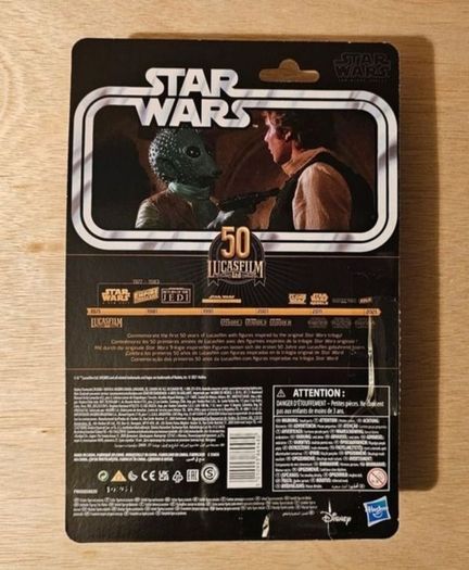 Star Wars Greedo 6" Scale Black Series New & Unopened