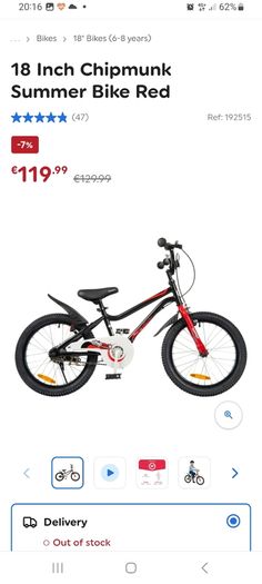 18 " bike
