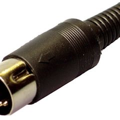 5 Pin Din Plug (Standard 180 Degree)