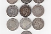 G.B. 10  x 92.5% Silver Coins,  10 x Shilling,1/-,  ( no.G27)