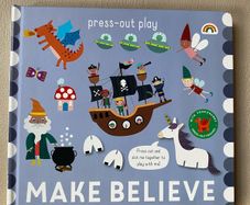 Press out and play make believe book
