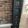 Mexican Pine Slim Tallboy chest x5 drawers Image 5