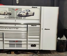 Snap on CORVETTE tool box with side locker