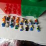 lego minifigs and storage Image 2