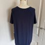 Habella size 16 navy grey top Image 3