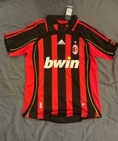 06/07 Retro AC Milan Home Jersey Size M