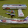 My Travel 1:200 scale model airplane, Boeing 757 aircraft, NEW Image 5