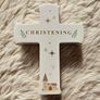 Faith & Hope Mantel Cross Plaque - Christening Image 2
