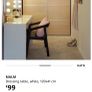 Ikea dressing table MALM, white, 120x41 cm Image 9