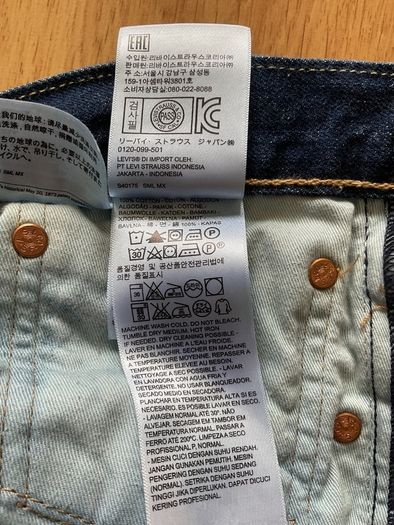Mens Levi Strauss Jeans W36L32