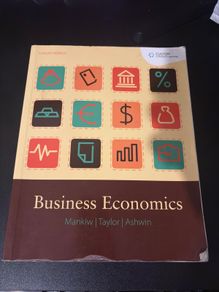 Business Economics Textbook - Mankiw/Taylor/Ashwin