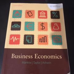Business Economics Textbook - Mankiw/Taylor/Ashwin