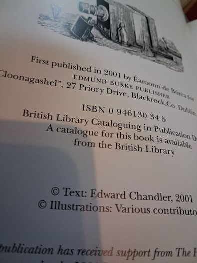 PHOTOGRAPHY IN IRELAND / The Nineteenth Century / Edward Chandler / 1st ed. 2001