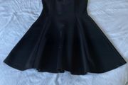 dress Zara black Aline skater style dress small