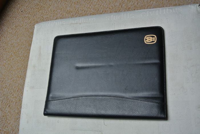 Carr Communications Black Folder - Ideal For Meetings (as New)