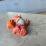 Cheer Bear Rainbow Carebear Mini Figure 1983-1984 Kenner A.G.C. Image 5