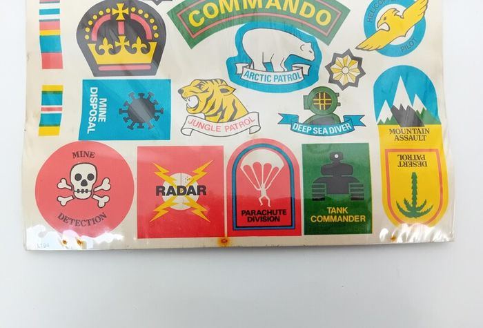 Palitoy Action Man Patrol Badges of Rank Adventure Kit for Boys