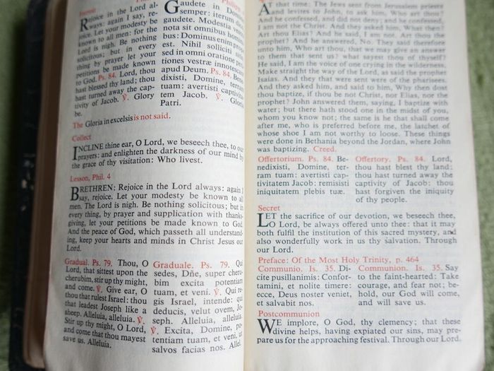 Vintage Roman Missal