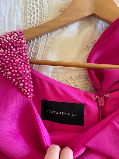 Couture Club Fuchsia Mother of the Bride Dress