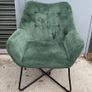 green arm chair Image 4