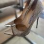 Jimmy Choo Metallic Silver Heels Image 5