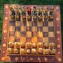 Vintage Chinese Style Chess Set Image 2