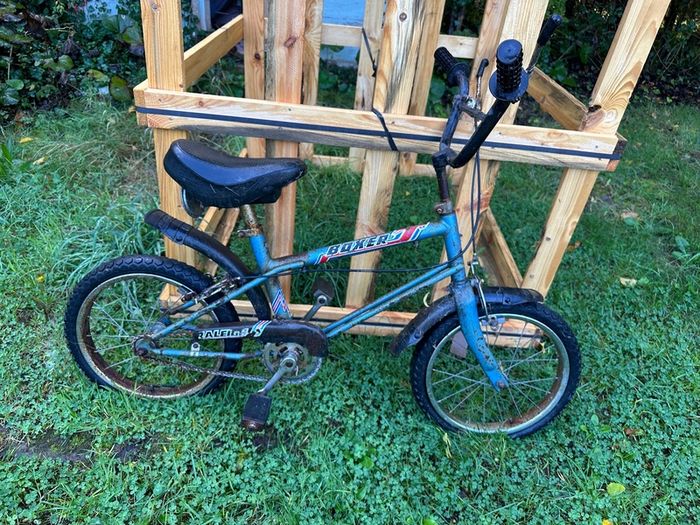 Vintage Raleigh Boxer BMX Blue