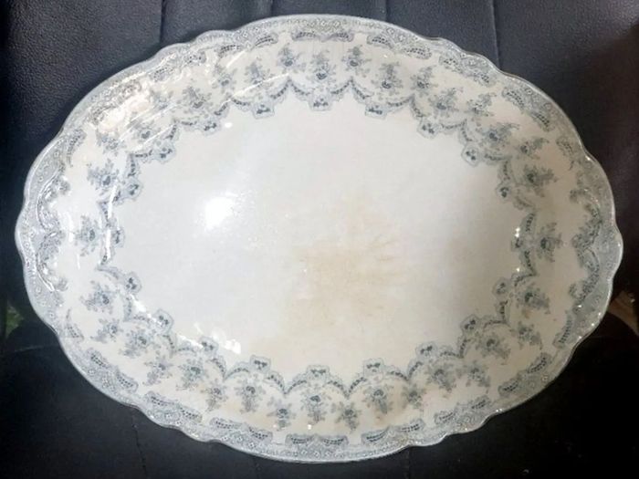 Antique John Maddock & Sons Platter Set (3 Pcs)